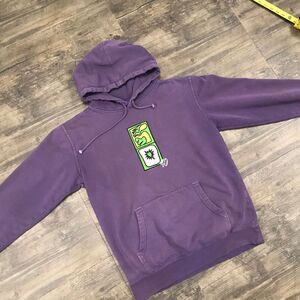 Cody Ko Hoodie Sweatshirt Purple Fade Men Size Medium 90 Pocket (412)‎